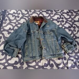 Vintage ID WEAR mens Denim/wool Jacket